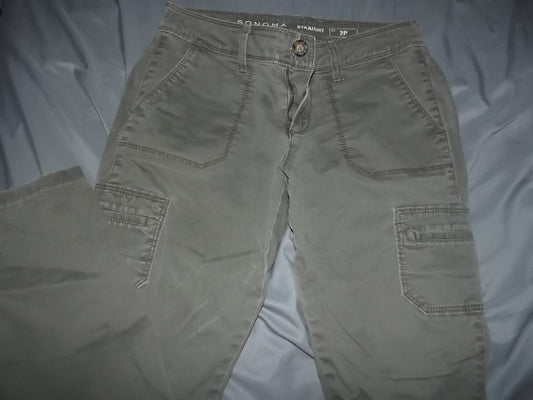 olive cargo pants ♡